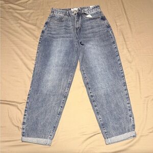 YMI balloon FitJeans in Light Blue Denim